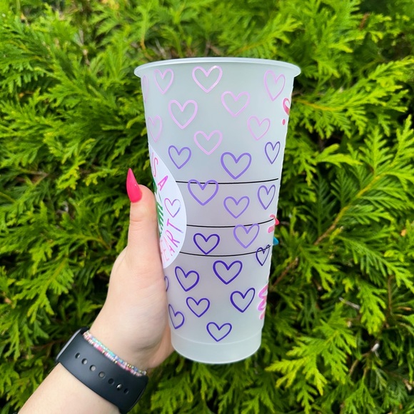 Ombré teaching is a work of heart hearts cup - Picture 4 of 8